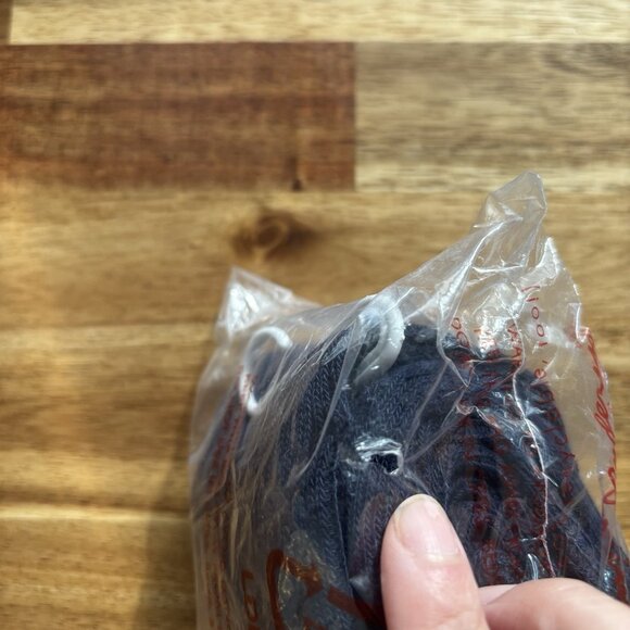 Hanna Andersson Girls Ankle Tights Blue Size 12 School Holiday Preppy Winter NEW - Picture 2 of 7